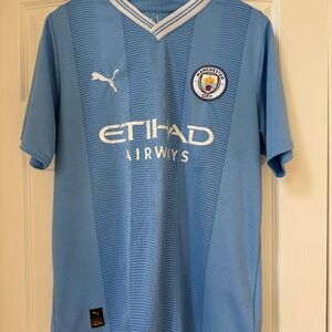 Oficial Manchester City Jersey. US Size Large